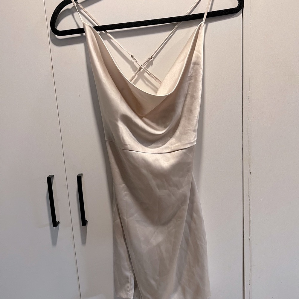 Oh Polly small cowl neck body on dress